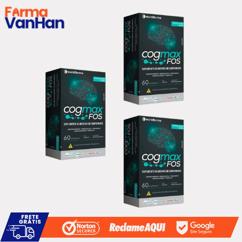 COGMAX FOS EM COMPRIMIDOS - SUPORTE COGNITIVO - PROMOÇÃO OFICIAL + FRETE GRÁTIS