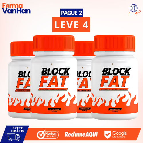 BLOCK FAT - PROMOÇÃO OFICIAL + FRETE GRÁTIS