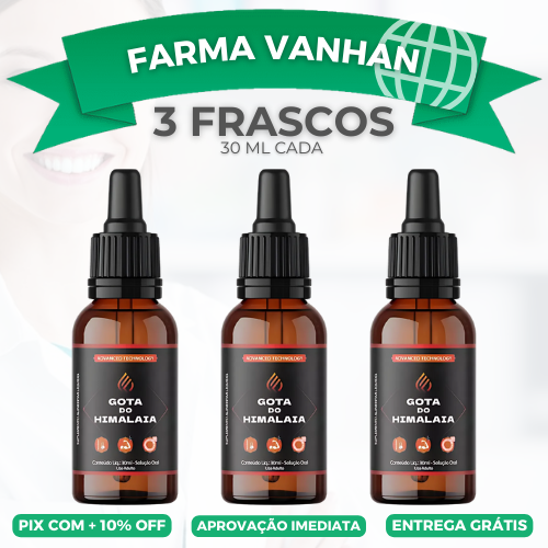 GOTA DO HIMALAIA 30ML: AUMENTE SEU PRAZER E LIBIDO – ORIGINAL COM FRETE GRÁTIS