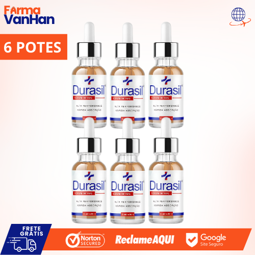 DURASIL SÉRUM ÍNTIMO 30ML - MAIOR DESEMPENHO E EQUILÍBRIO - PROMOÇÃO OFICIAL (KIT DE 2 UNIDADES) + FRETE GRÁTIS