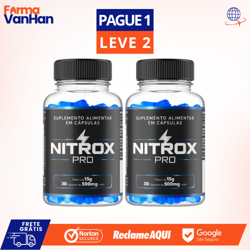 NITROX PRO - PROMOÇÃO OFICIAL + FRETE GRÁTIS!