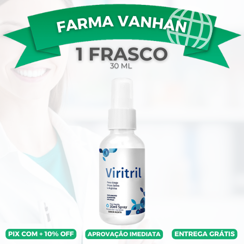 VIRITRIL SPRAY 30ML ORIGINAL - FÓRMULA IMPRESSIONANTE - PROMOÇÃO OFICIAL + FRETE GRÁTIS (cópia)