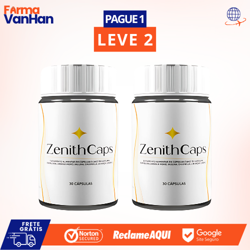 ZENITH CAPS - EMAGRECIMENTO SAUDÁVEL - PROMOÇÃO OFICIAL + FRETE GRÁTIS